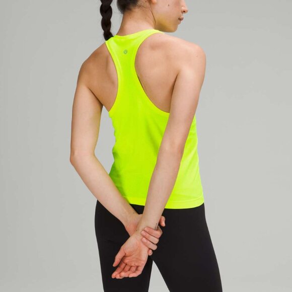 LULULEMON SWIFTLY TECH RACERBACK TANK TOP 2.0 RACE LENGTH HIGHLIGHT YELLOW - Picture 2 of 6